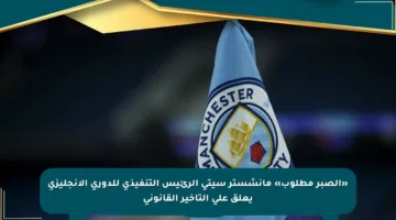 «الصبر مطلوب» مانشستر سيتي الرئيس التنفيذي للدوري الإنجليزي يعلق على التأخير القانوني